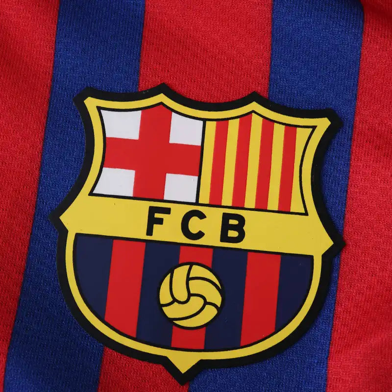 1112 season FC Barcelona / Barça home retro Kids kit