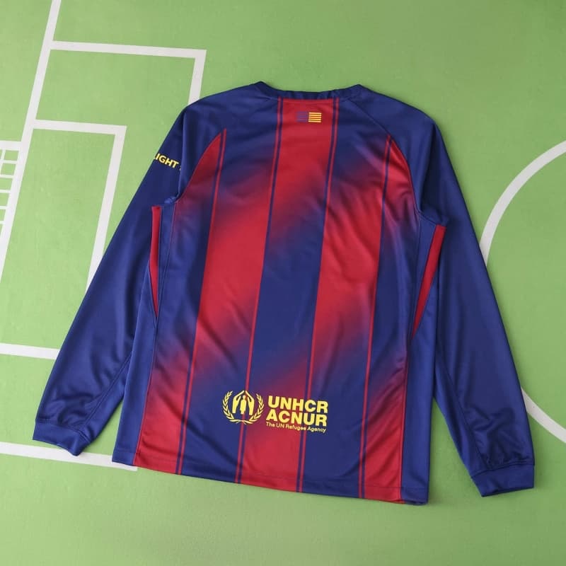 2526 season FC Barcelona / Barça home Long sleeved Fan version