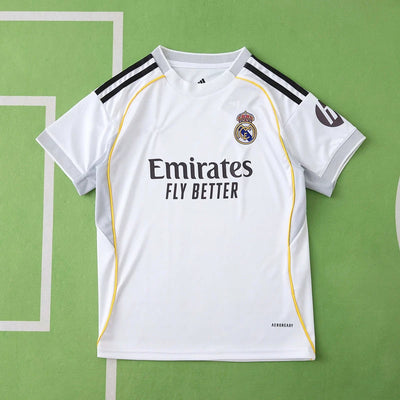 2526 season Real Madrid CF home Kids kit