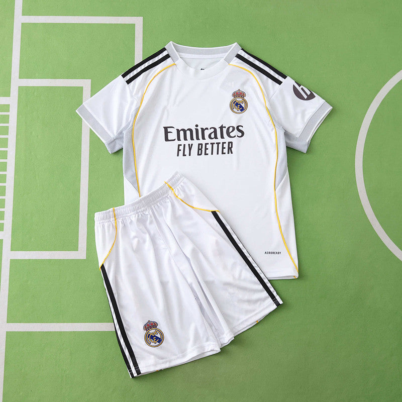 2526 season Real Madrid CF home Kids kit