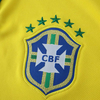 2014 season Brazil home retro Fan version