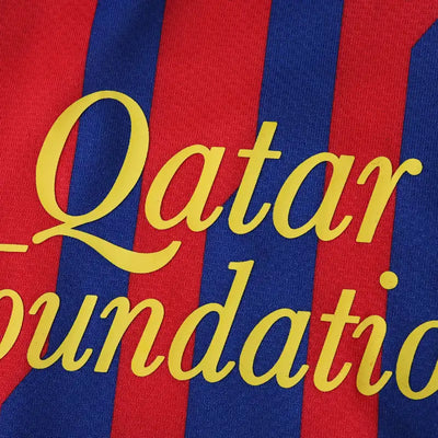 1112 season FC Barcelona / Barça home retro Kids kit