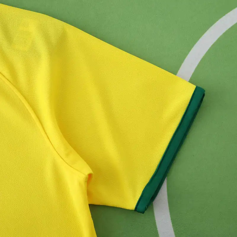 2014 season Brazil home retro Fan version
