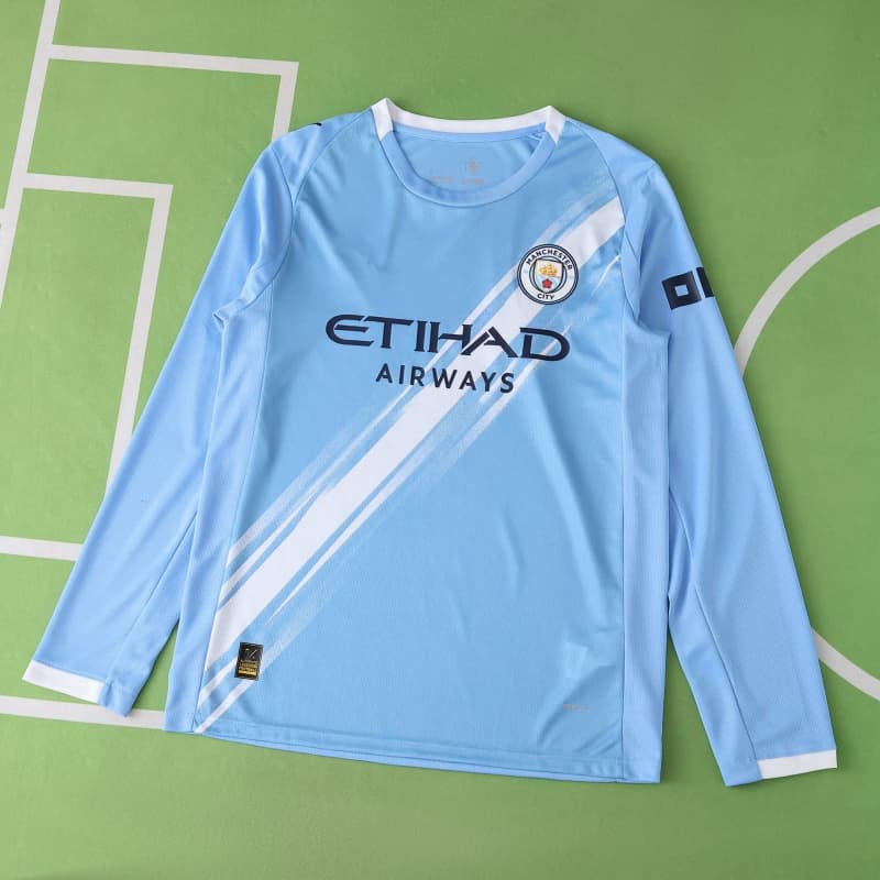 2526 season Manchester City F.C. home Long sleeved Fan version