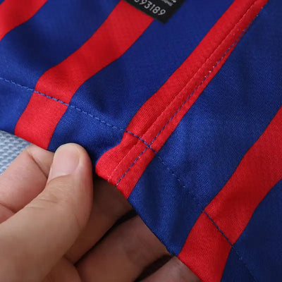 1112 season FC Barcelona / Barça home retro Kids kit