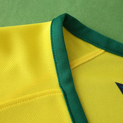 2014 season Brazil home retro Fan version